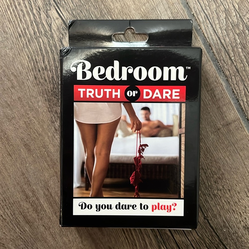 Bedroom Truth or Dare cards